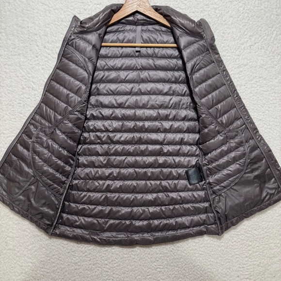 Lululemon Womens Sz 4 Pack it Down Goose Puffer Packable Vest Shiny Olive Brown‎ - Picture 3 of 15